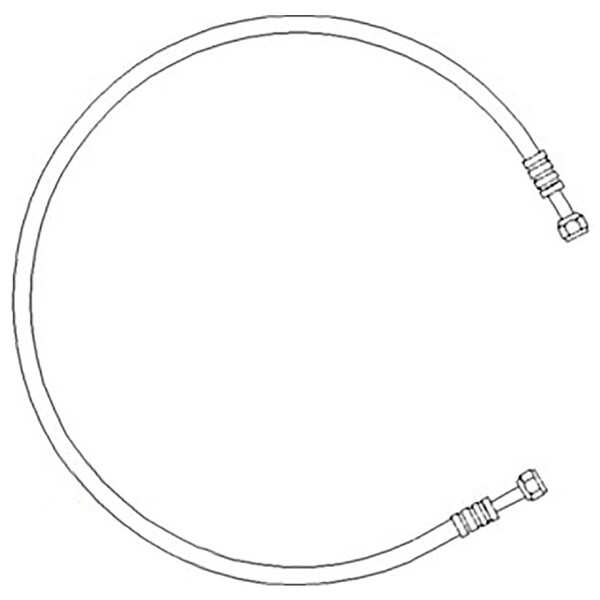 Aftermarket Compressor Conditioner Line Fits CaseIH Tractor Models 886 Plus 118327C1 - main